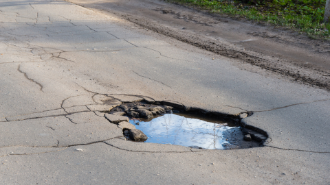 No meio do caminho tinha um buraco